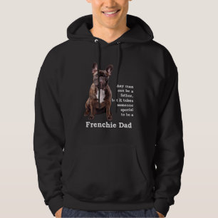 Brindle French Bulldog Vater Hoodie