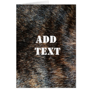 Brindle Fur Texture Camouflage