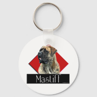 Brindle Mastiff Diamond Schlüsselanhänger