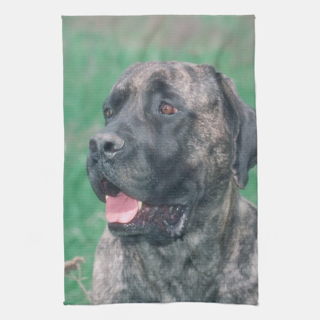 Brindle Mastiff-HundeGeschirrtuch Geschirrtuch (Vertikal)