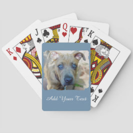 Brindle Pit Bull Puppy von Shirley Taylor Spielkarten