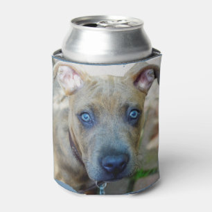 Brindle Pitbull-Welpe durch Shirley Taylor Dosenkühler
