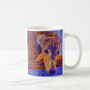 Brindle Windhund-Tasse - "As " Tasse
