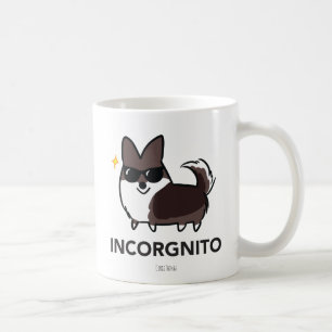Brindle WolljackeCorgi Incorgnito Tasse