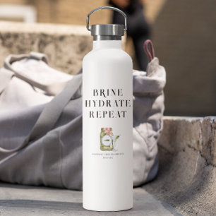Brine Hydrat Wiederholung Einladung zum Junggese Trinkflasche