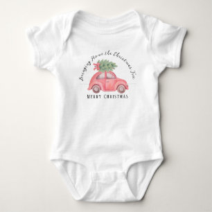 Brinen Zuhause The Christmas Baby Jersey Bodysuit Strampler