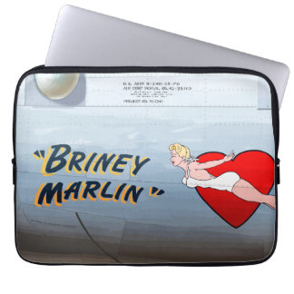Briney Marlin B-24 Nasenkunst (Vintage Rumpf) Laptopschutzhülle