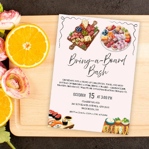 Bring-a-Board-Chacuterie-Party-Einladung Einladung