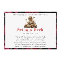 Bring a Book Baby Mädchen Welpe Rote Blumen