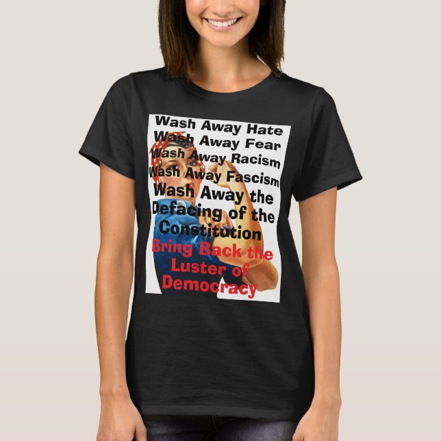 Bring Back Democracy T-Shirt (Vorderseite)