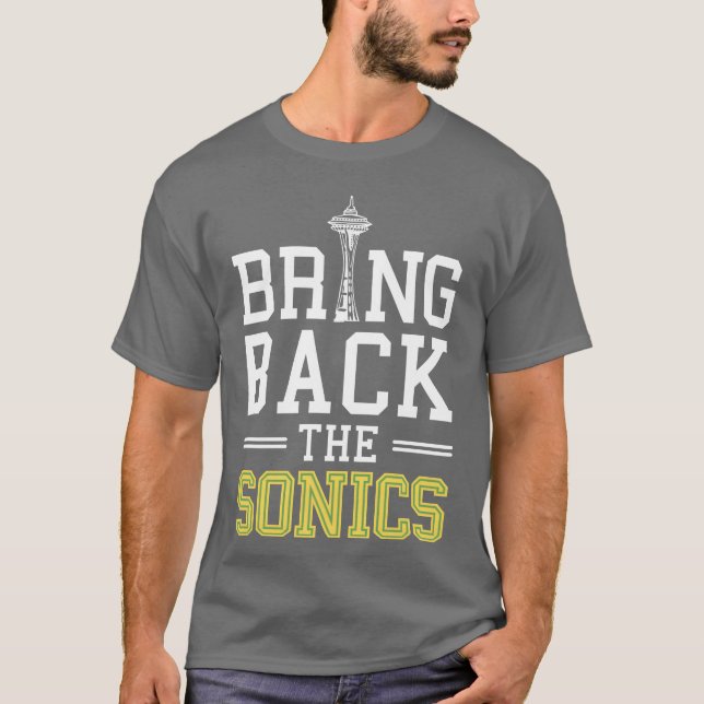 Bring Backhe Sonics Retro T-Shirt (Vorderseite)