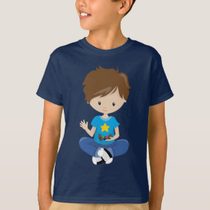 Bring Dein Spiel in Schwung Kinder Hanes TAGLESS® T-Shirt