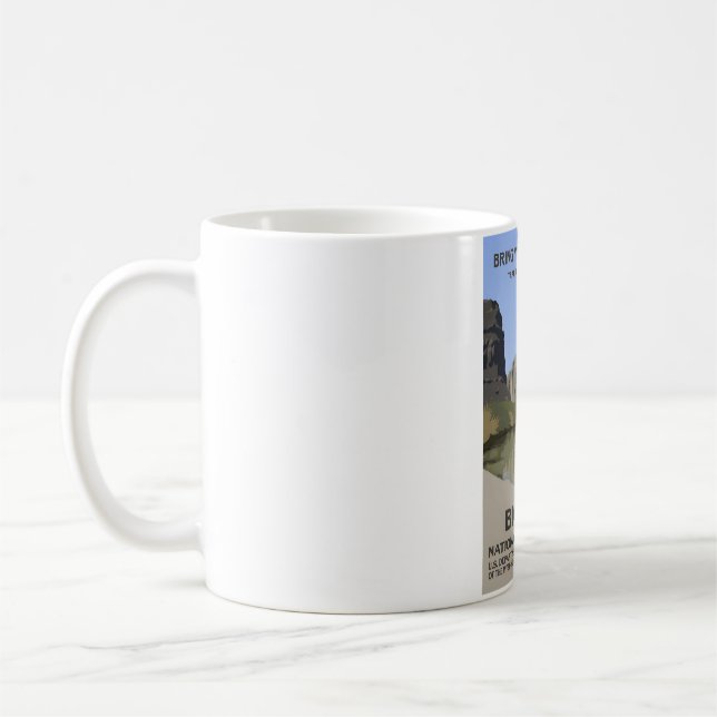 Bring deinen Pass mit! - Big Bend Nationalpark Kaffeetasse (Links)