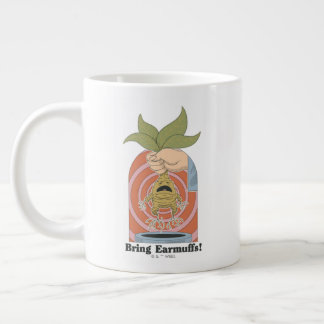 "Bring Earmuffs!" schreiende Mandrake-Grafik Jumbo-Tasse