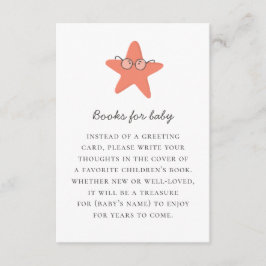 Bring ein Buch für das Baby. Nautische niedliche S Begleitkarte