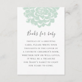 Bring ein Buch für das Baby. Präzekkultistische An Begleitkarte