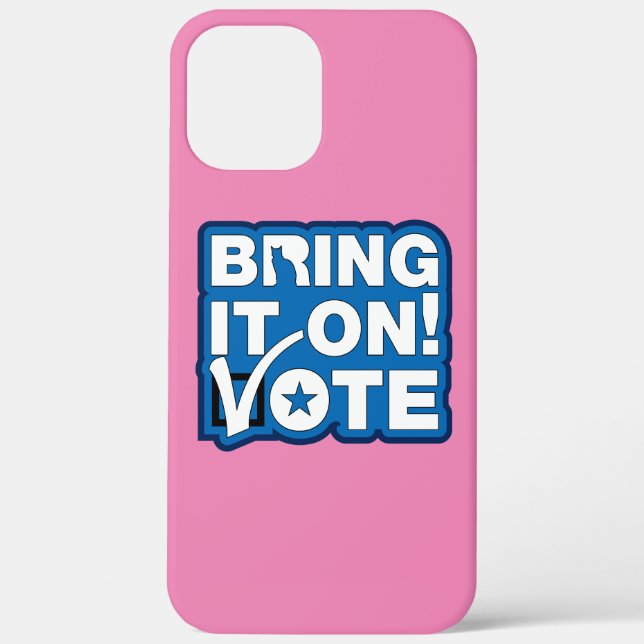 Bring es an! ABSTIMMUNG Case-Mate iPhone Hülle (Rückseite)