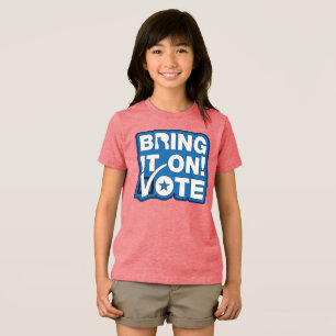 Bring es an! ABSTIMMUNG Tri-Blend Shirt