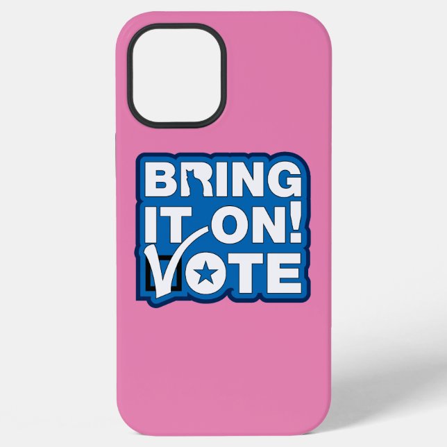 Bring es auf! WÄHLEN iPhone Hülle (Rückseite)
