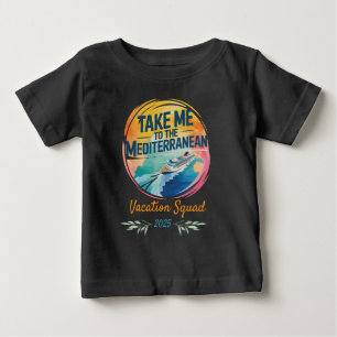 Bring mich ins Mittelmeer   Kreuzfahrt  Baby T-shirt