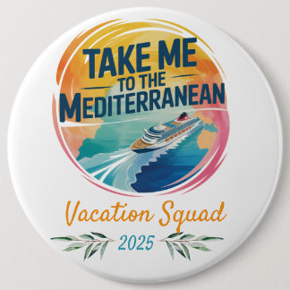 Bring mich ins Mittelmeer | Kreuzfahrt Button