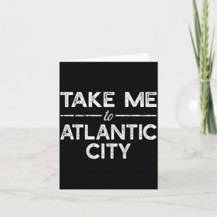 Bring mich nach Atlantic City - Lustiges New Jerse Karte
