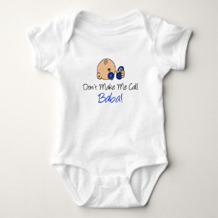 Bring mich nicht dazu, Baba anzurufen Baby Strampler