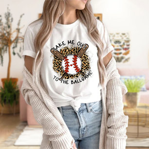 Bring mich raus zum Ballspiel, Baseball-T - Shirt