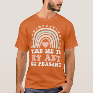 Bring mich zu meiner Tante, du Bauer, lustiger sar T-Shirt
