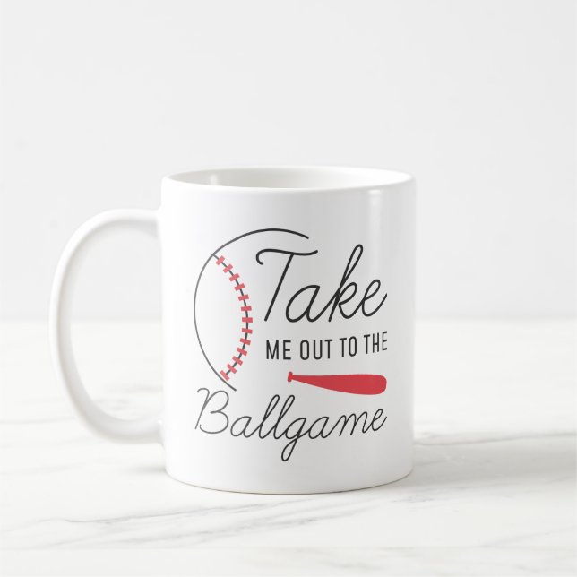 Bring mich zum Ballspiel Kaffeetasse (Links)