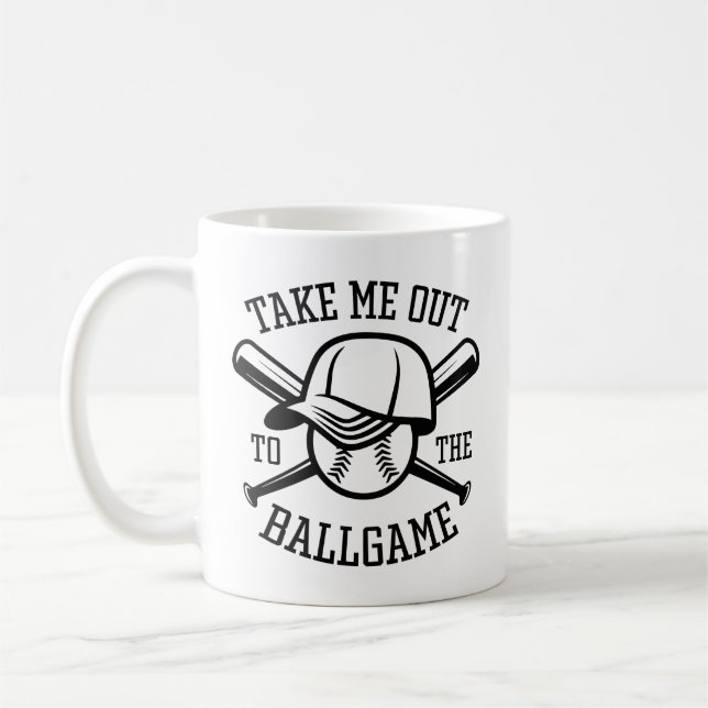 Bring mich zum Ballspiel Kaffeetasse (Links)