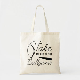 Bring mich zum Ballspiel Tragetasche