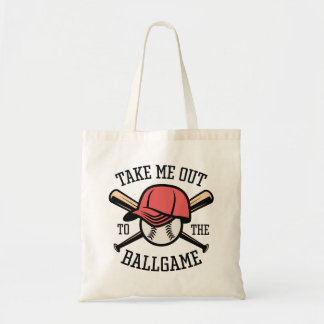 Bring mich zum Ballspiel Tragetasche