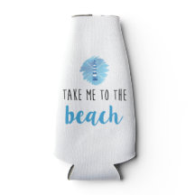 Bring mich zum Coozie am Strand