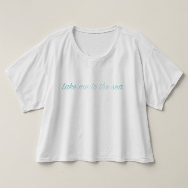 Bring mich zum Meer T-Shirt (Design vorne)