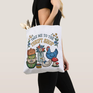 Bring mich zum Second-Hand-Laden Retro Vintage-Thr