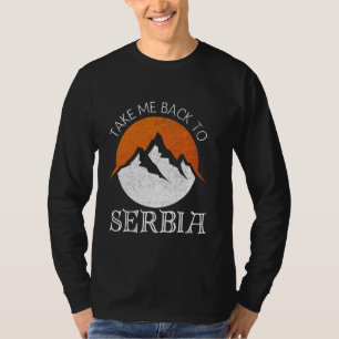 Bring mich zurück nach Serbien Vintage Serbien Url T-Shirt
