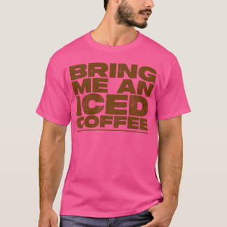 Bring mir einen eisgekühlten Kaffee, Junge T-Shirt