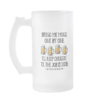 Bring mir Tasse Mattierte Glass-Tasse