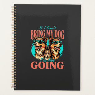 Bring My Dog Retro Hundeliebhaber Planer