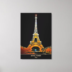 Bring Paris Home: Eiffelturm-Kanvasdruck Leinwanddruck