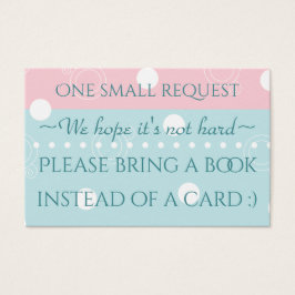 BringABook "Baby PeekABoo" Einsteckkarte/Personali