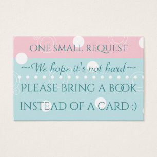 BringABook "Baby PeekABoo" Einsteckkarte/Personali