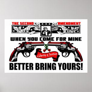 Bringen Sie besser Ihre mit! Poster