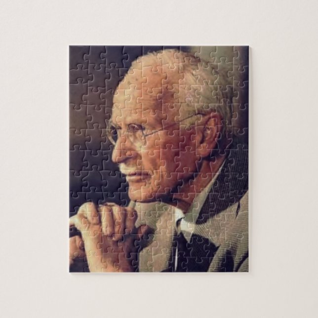 Bringen Sie Carl Gustav Jung zur Ganzheit. Puzzle (Vertikal)