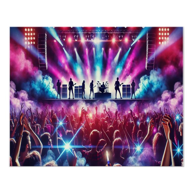 🎸 bringen Sie das Konzerterlebnis auf Ihren Bilds Poster (Vorderseite)
