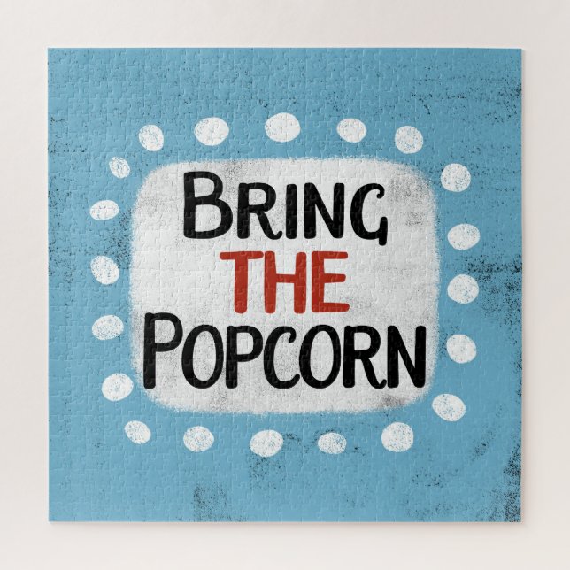 Bringen Sie das Puzzle Popcorn mit (Vertikal)