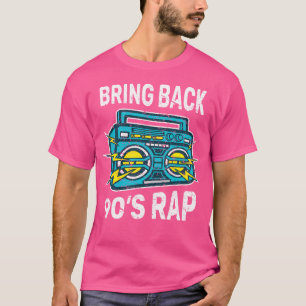 Bringen Sie den Boombox-Hip Hop-Style für den Rap T-Shirt