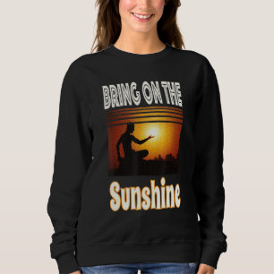 Bringen Sie den Lässigen Vintagen Retro-Sommer in Sweatshirt