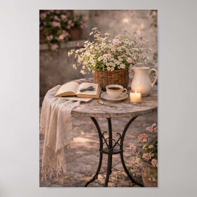 Bringen Sie den romantischen Charme der französisc Poster (Vorne)